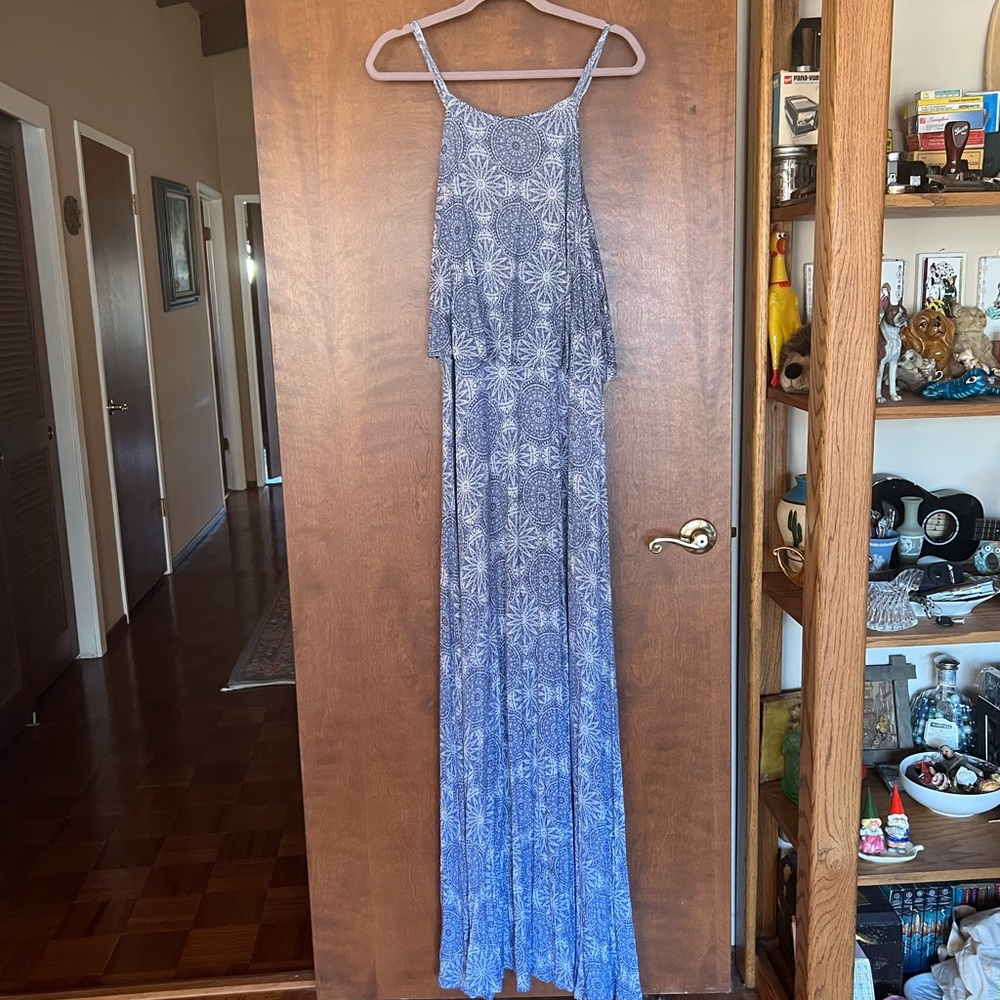 Torrid Blue Patterned Garment - Picture 2 of 5